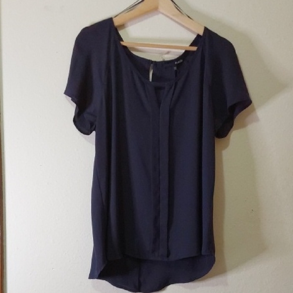 Ro & De Classic Navy Blouse